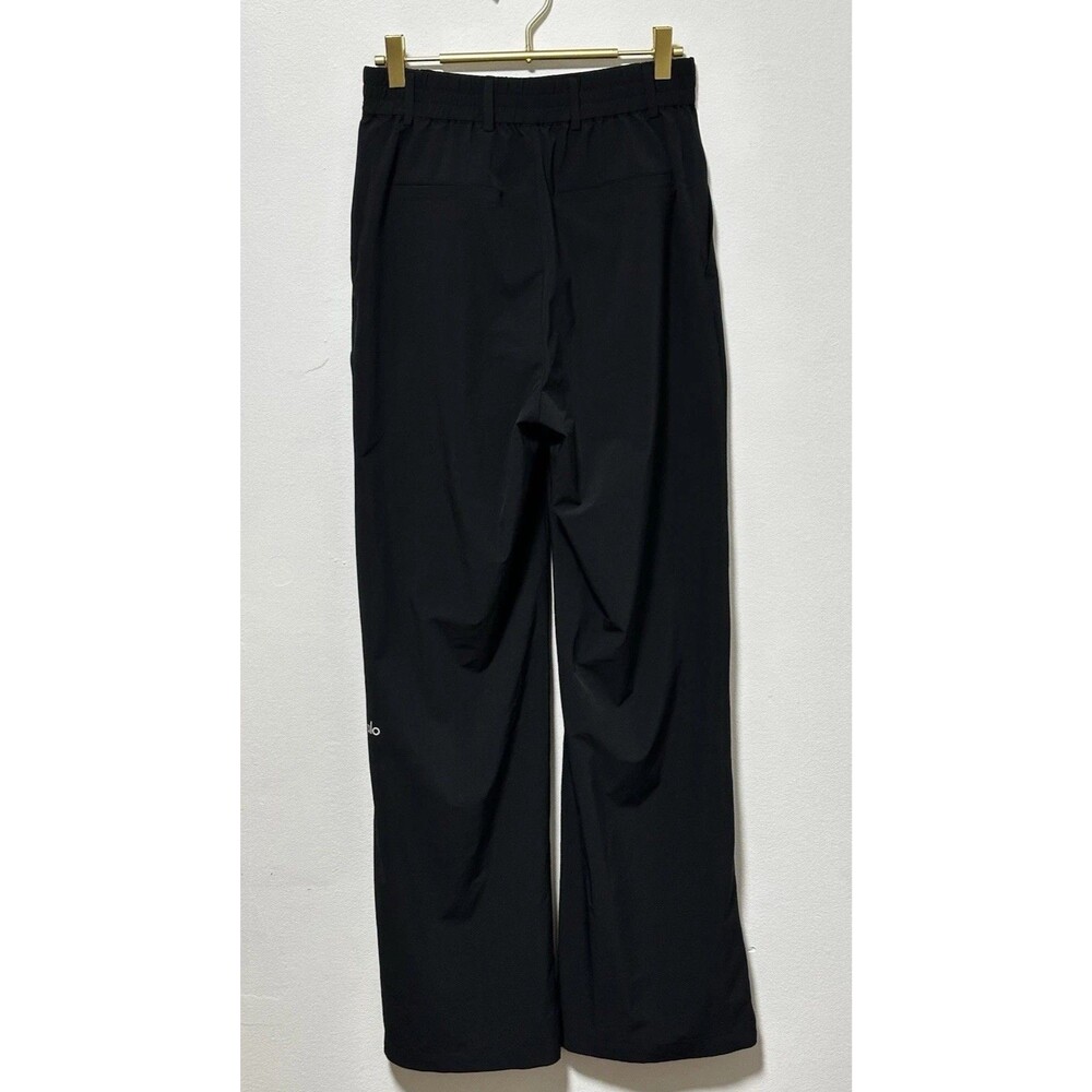 Alo Yoga High-Waist Dreamscape Trouser (Long) Black Size M Suit Up Active Pants